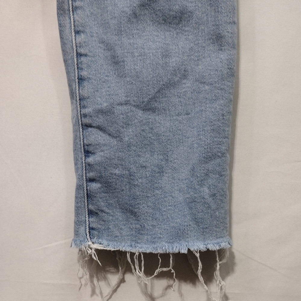Madewell The Perfect Vintage Distressed Jeans Womens 27 Blue Boho Retro 90s Y2K - Picture 5 of 11